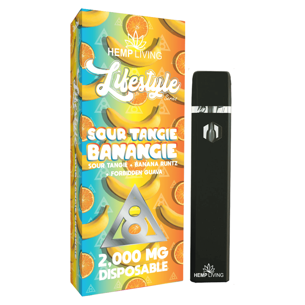 DELTA 8 DISPOSABLE SOUR TANGIE BANANGIE