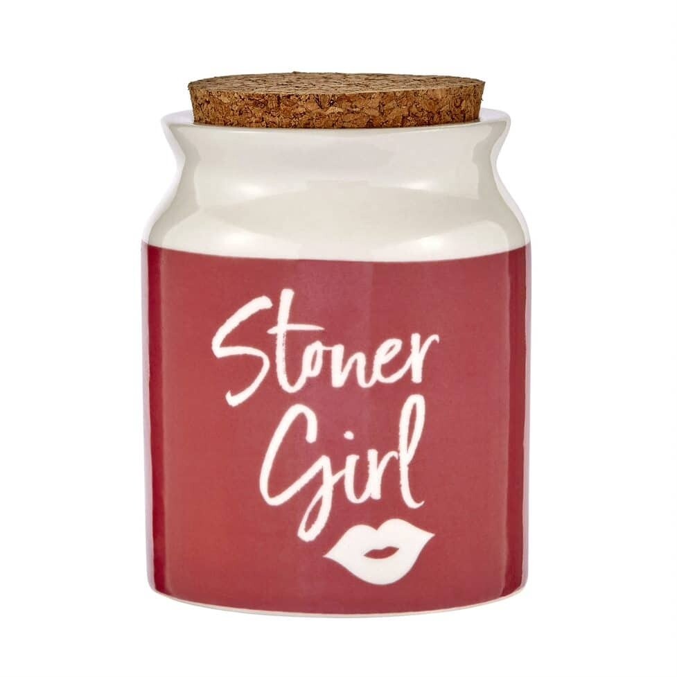 ROAST AND TOAST STONER GIRL STASH JAR