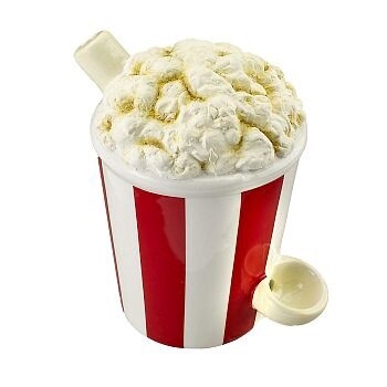 CERAMIC POPCORN PIPE