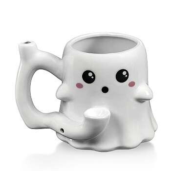 CERAMIC GHOST PIPE MUG