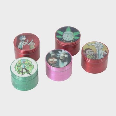 50MM 4PC GRINDER WITH RICK AND MORTY DESIGN