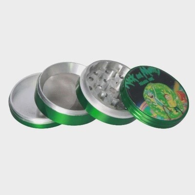 63MM GRINDER WITH RICK AND MORTY DESIGN