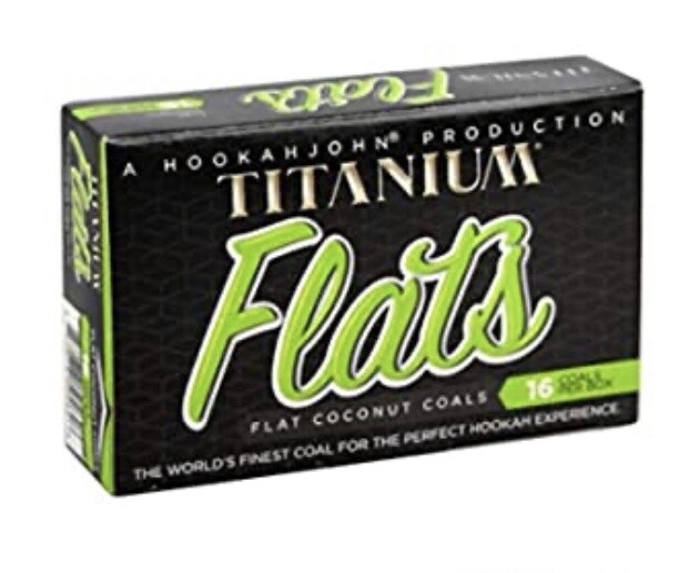 TITANIUM FLATS 16 PC COALS