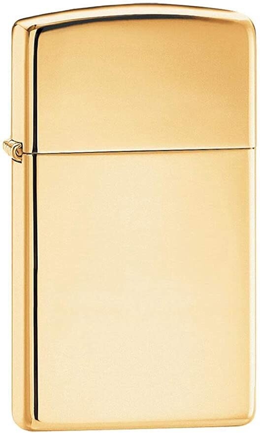 ZIPPO SLIM BRASS