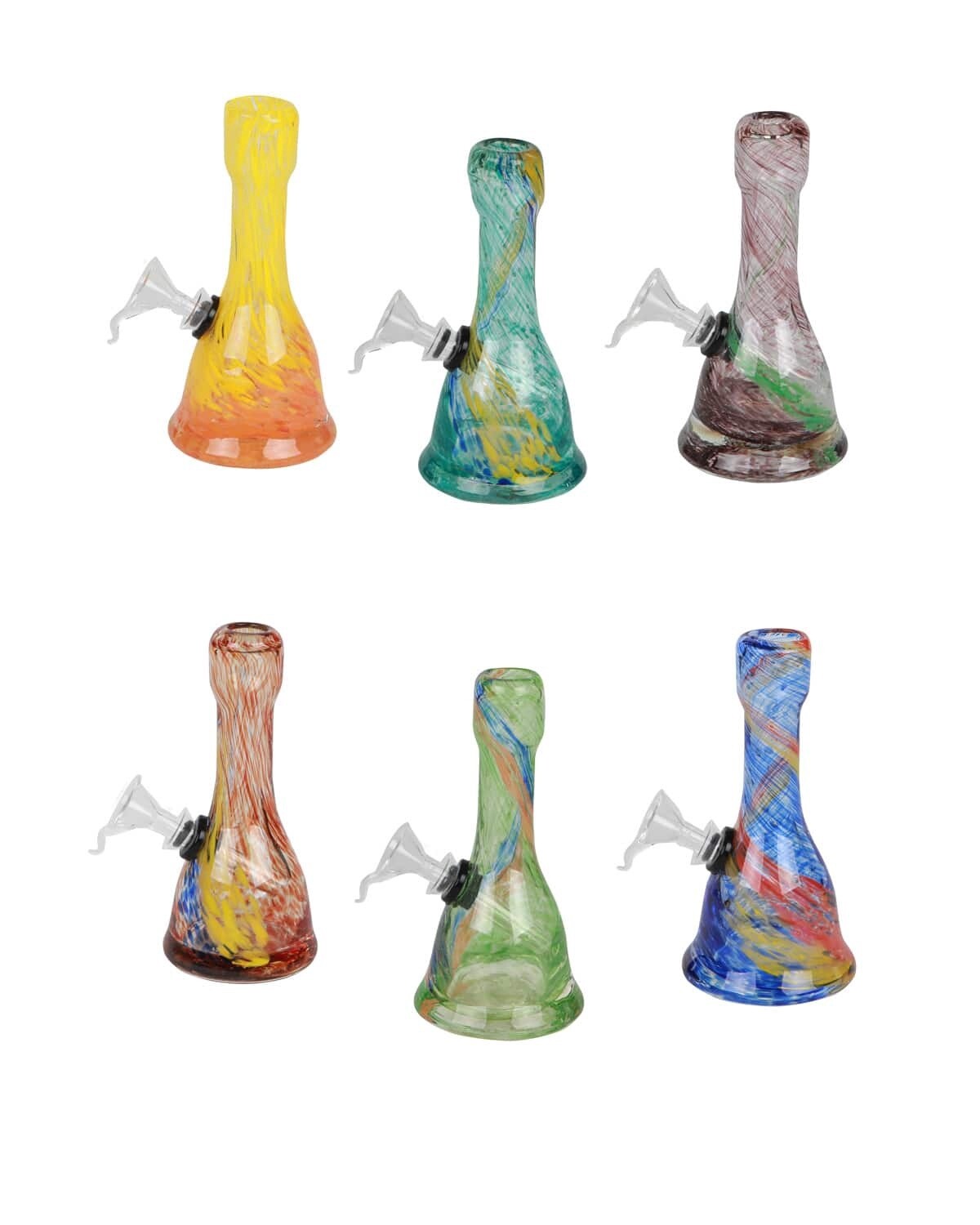 6&quot;  BELL GLO SOFT GLASS PIPE