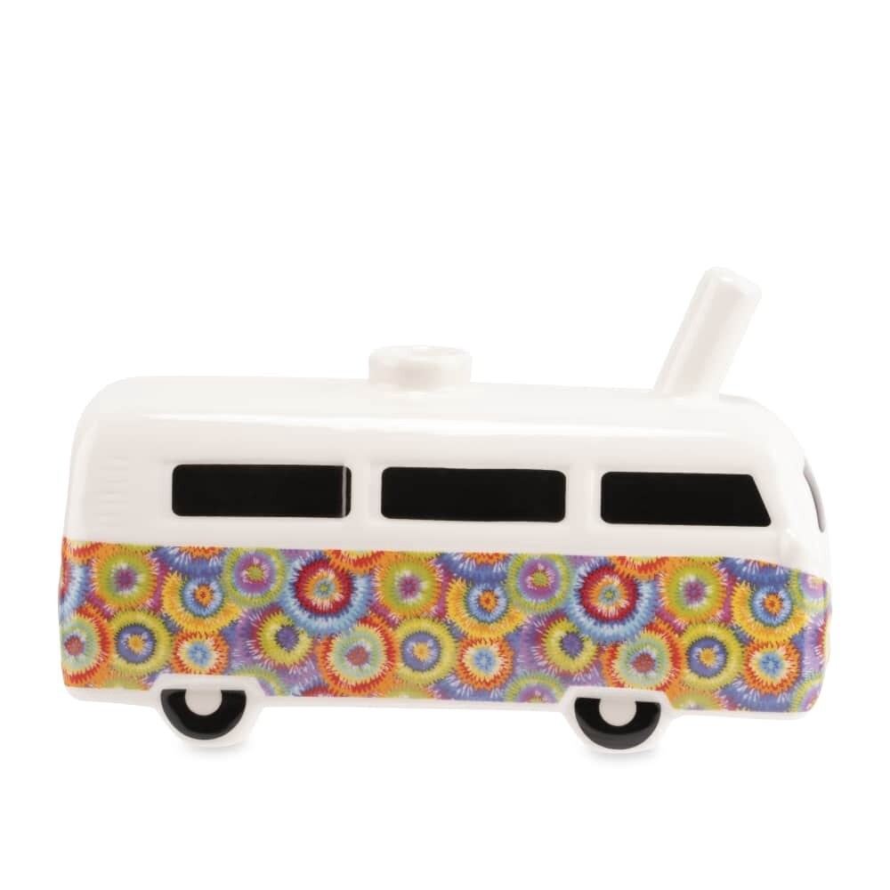Retro Ceramic Flower Burst Vintage Bus Pipe