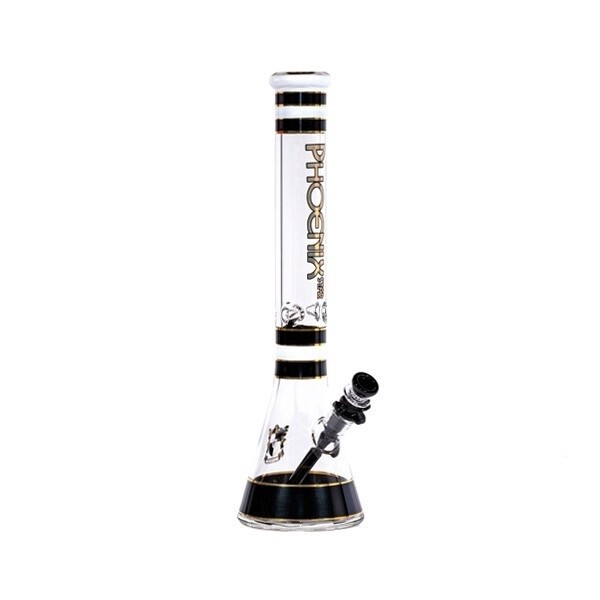 PHOENIX STRIPE BEAKER 18&quot; BLACK