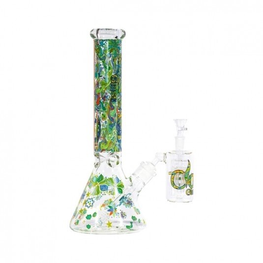 CLOVER BEAKER 15&quot; W/ ASH CATCHER