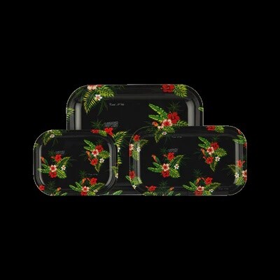 VIBES FLOWER ROLLING TRAY LARGE