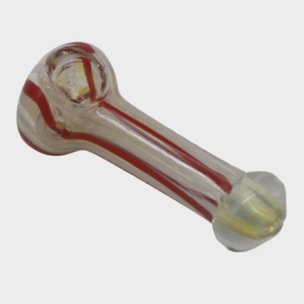 3.5&quot; LATTACINO GLASS HAND PIPE