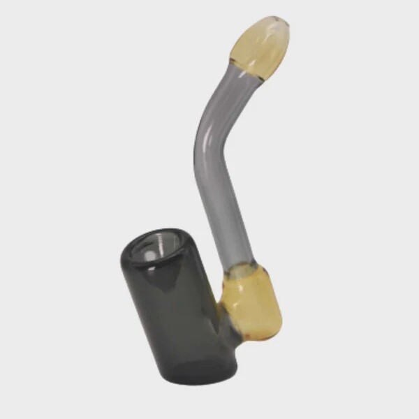 5&quot; 2-TONE COLORTUBE SHERLOCK BUBBLER