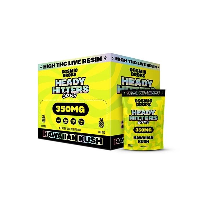 COSMIC DROPS HEADY HITTERS 2 PACK HAWAIIN KUSH