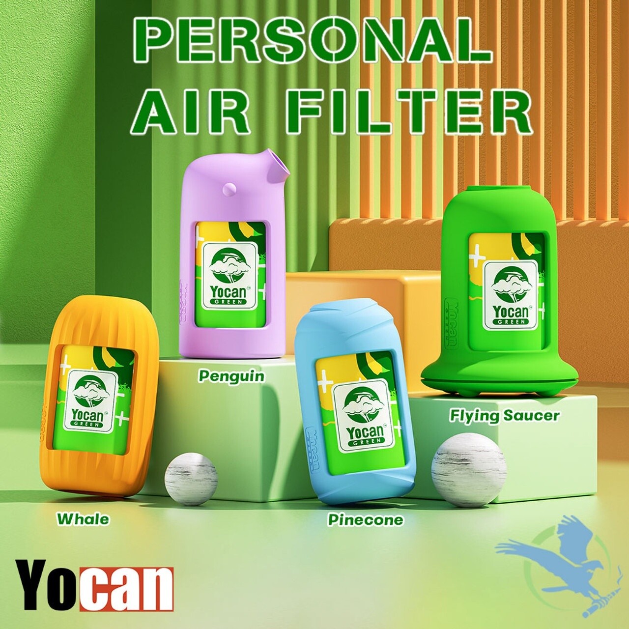 YOCAN PERSONAL AIR FILTER FLYING SAUCER