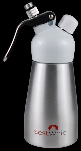 BEST WHIP CREAM WHIPPER HALF PINT SILVER