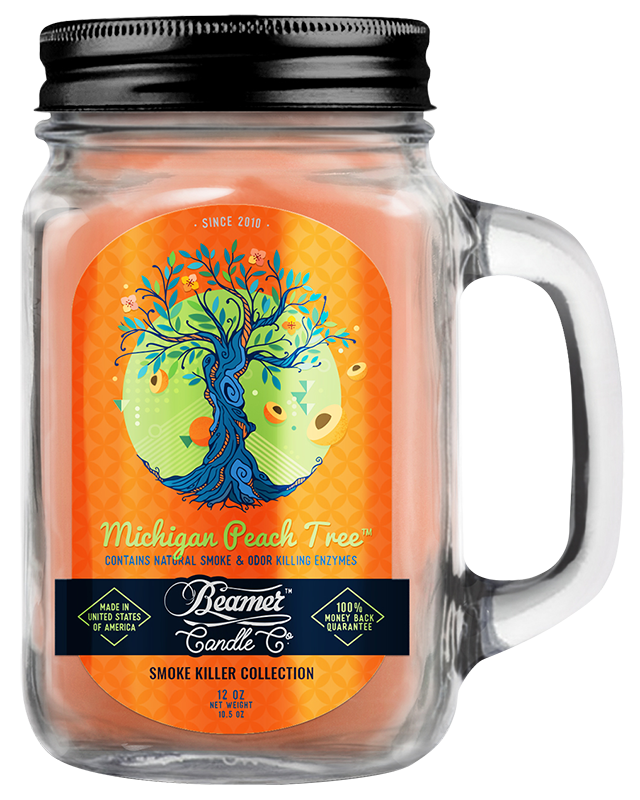 BEAMER MICHIGAN PEACH TREE CANDLE