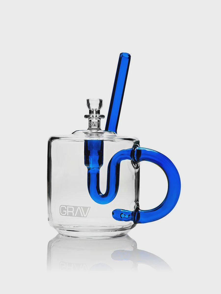 GRAV COFFEE MUG BLUE