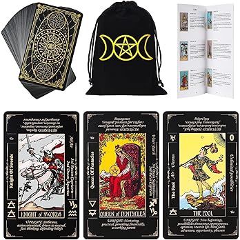 CLASSIC TAROT CARDS W BAG