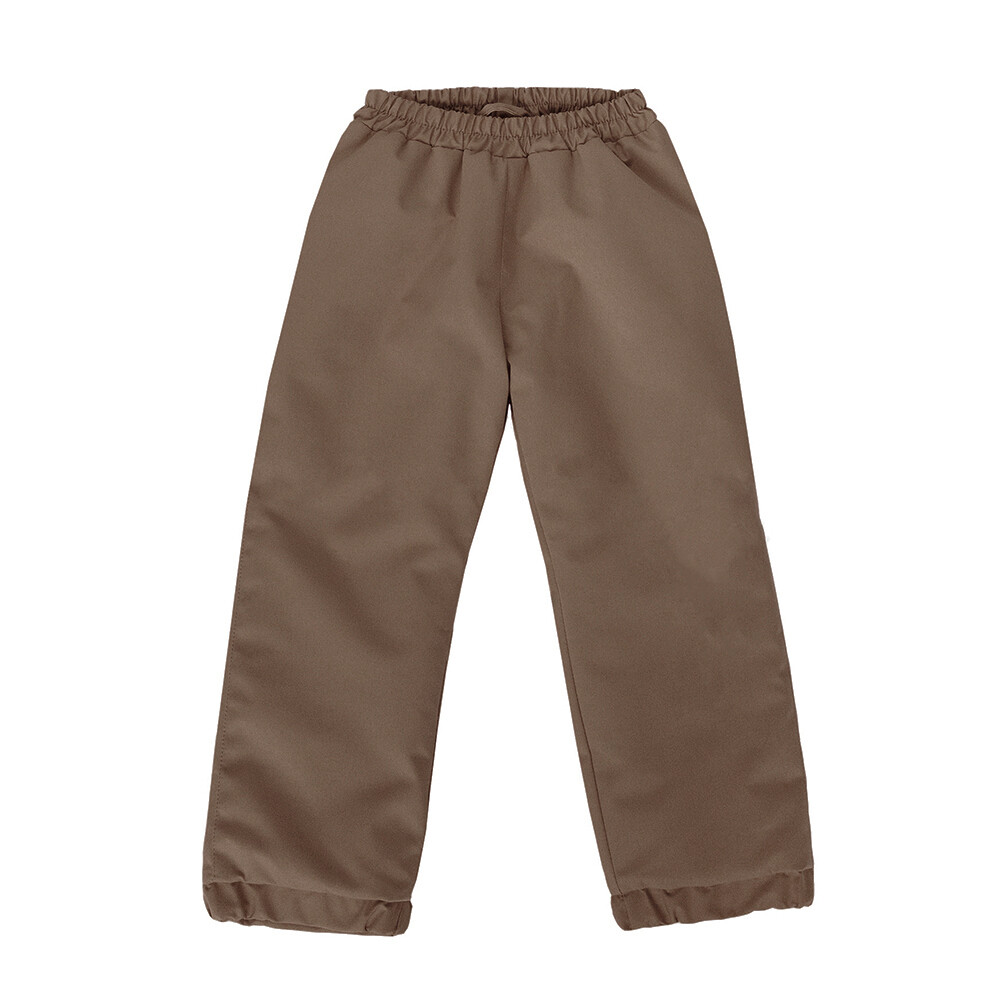 Утеплённые брюки коричневые (мембрана)