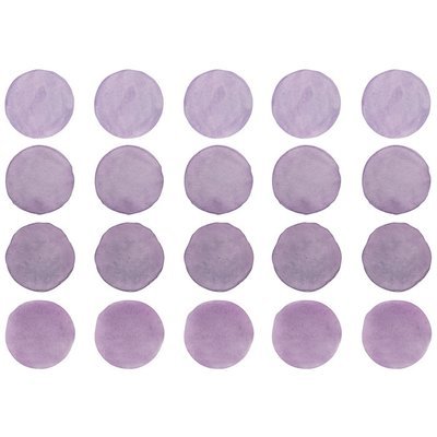 Интерьерная наклейка Watercolor Polka Dots — сиреневый