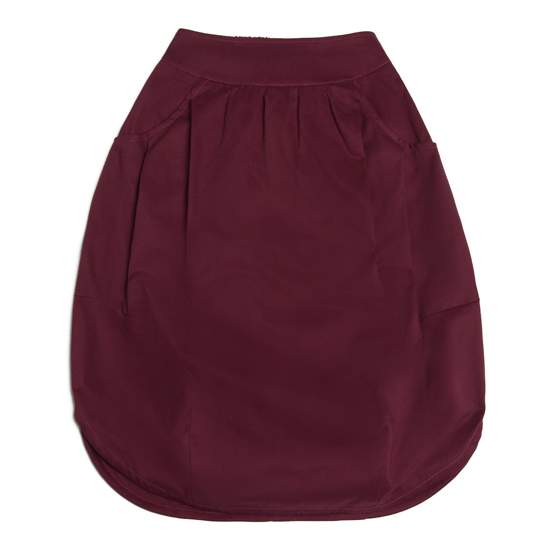 Взрослая юбка бордовая (2018)