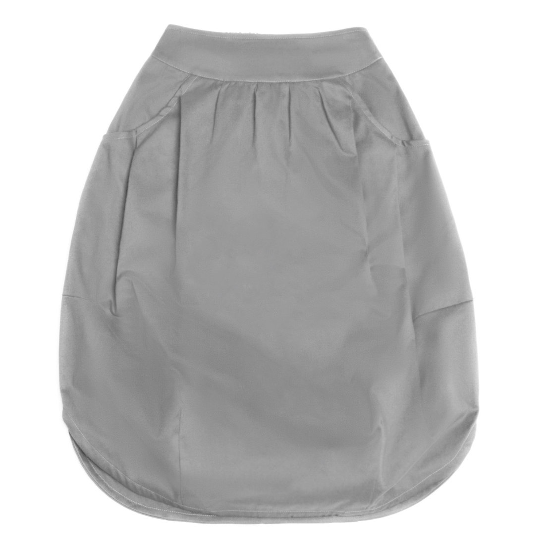 Взрослая юбка светло-серая (2018)