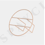 Detor Round Metal Magazine Rack