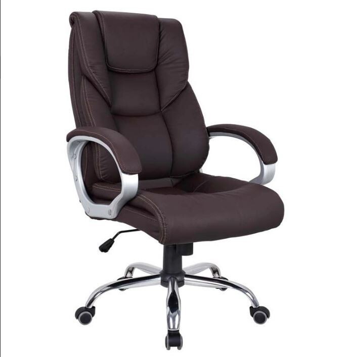 Austani Leaher Executive Chair - Cedar Brown