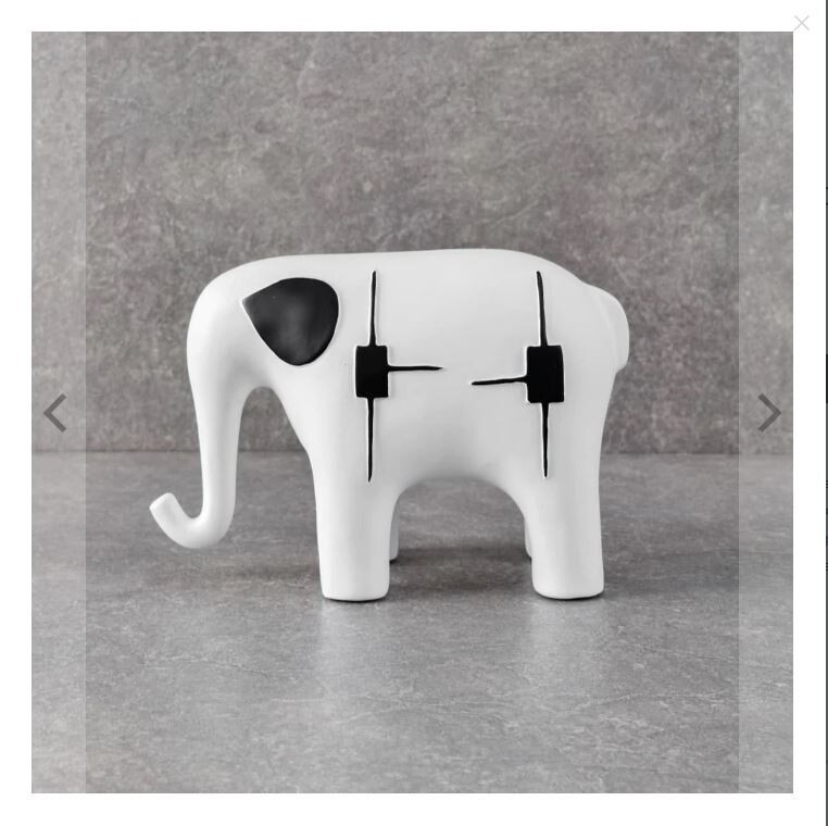 Elmer Elephant Sculpture