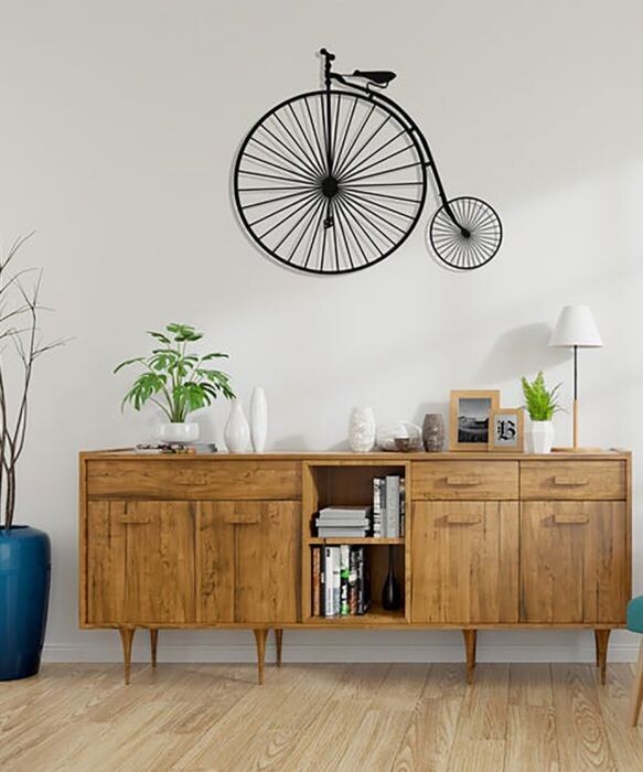 Bicycle Metal Cutout Wall Art