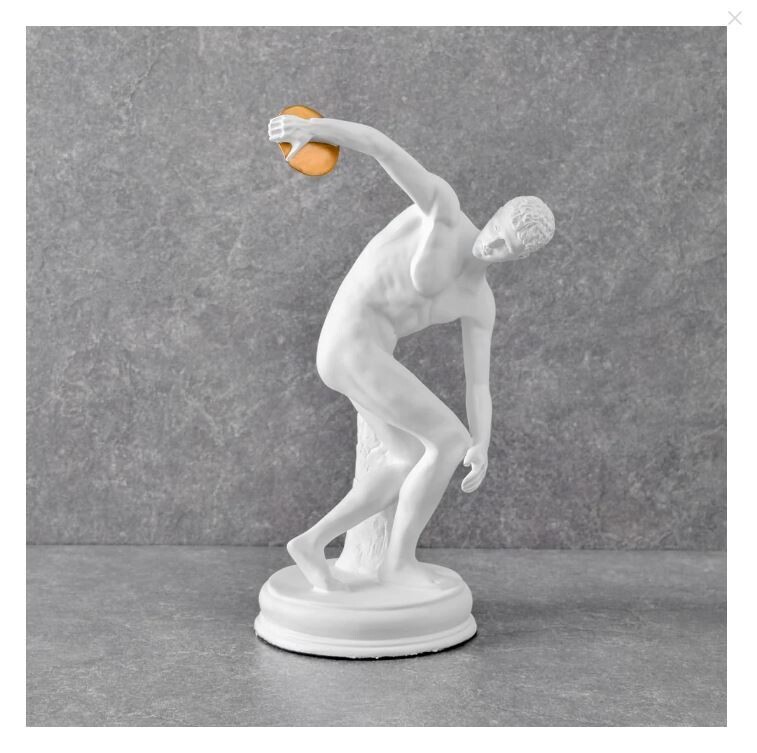 Discobolus of Myron Sculpture