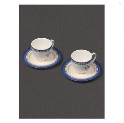 Blue Jalmahal Cup And Saucer