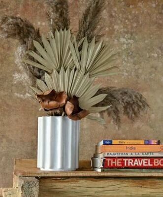 Fluted  Vases