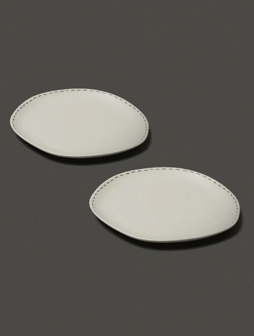 White Jaisalmer Side Plate