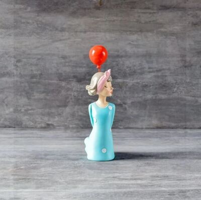 Erlina Standing with a Balloon