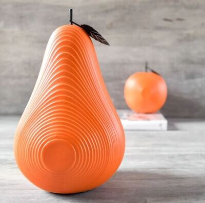 Corinna Orange Pear Sculpture
