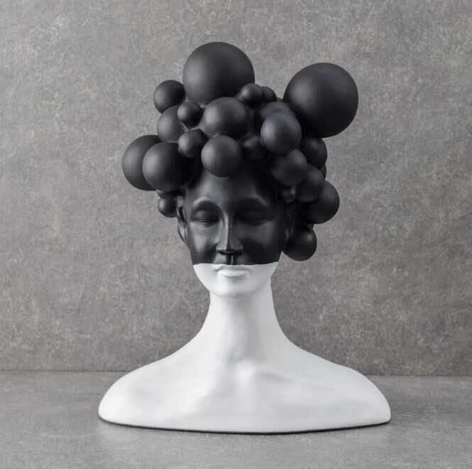 Silvana Bubble Head Sculpture