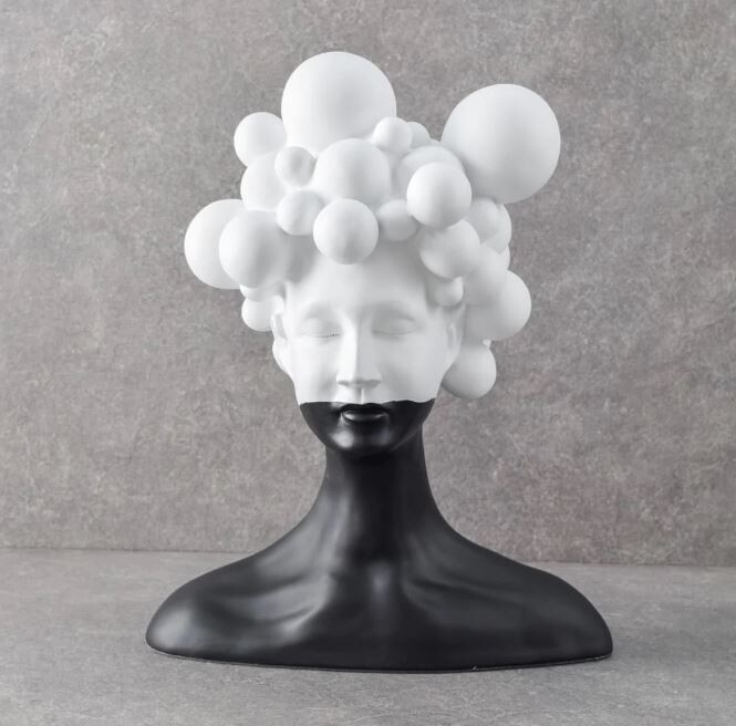 Livia Bubble Head Sculpture