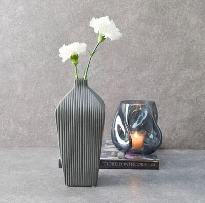 Brooke Grey Ceramic Vase