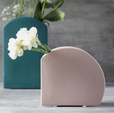 Espen Pink Ceramic Vase