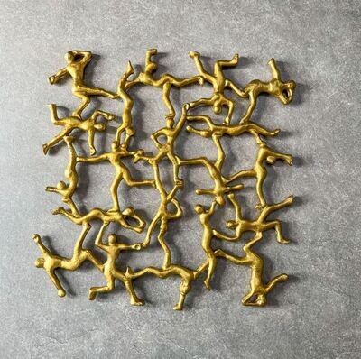 Zaha Wall of Men Wall Sculpture