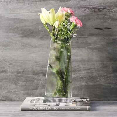 Carter Clear Glass Vase