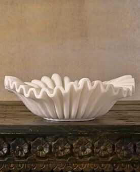 Wave Ruffled Bowl