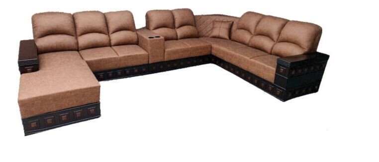 Modern Corner Diwan Sofa - D3