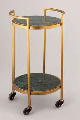 Golden Finish Trolly