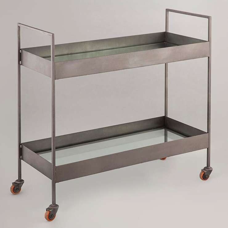 Grey Finish Trolly