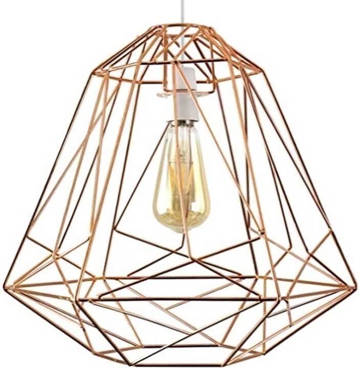 Diamond Shape Pendant Light