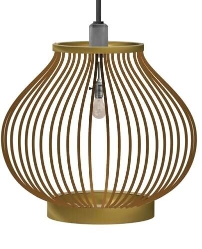 Gold Metal Pendant Light