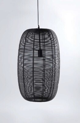 Smoky Black Pendant Light