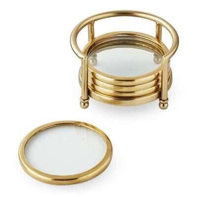 Gold Finish Coaster