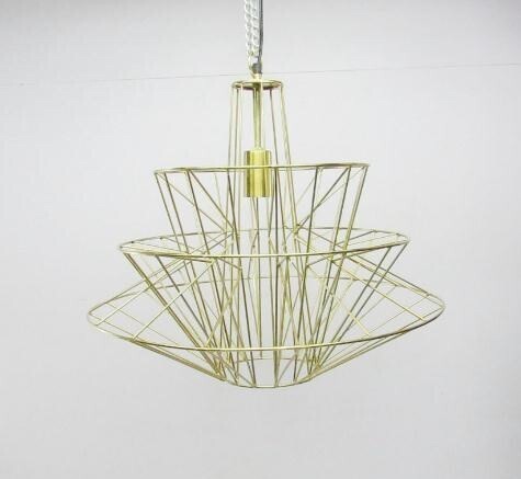 Three Layer Metal Pendant Light